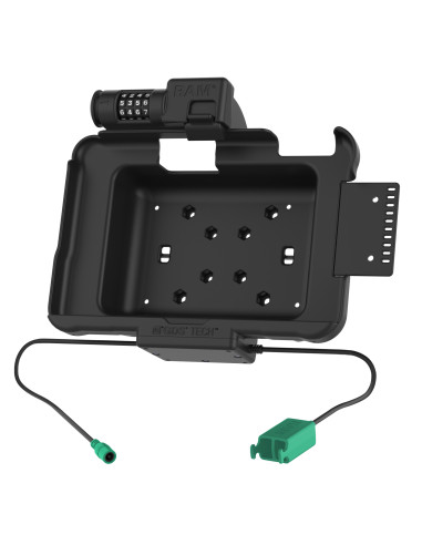 GDS® Combo Locking Power + Dual USB Dock for Zebra ET5x 8.3" & 8.4"