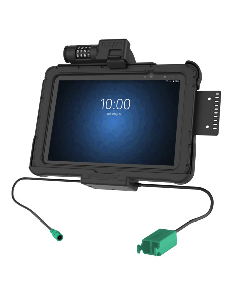 GDS® Combo Locking Power + Dual USB Dock for Zebra ET5x 10.1" Series