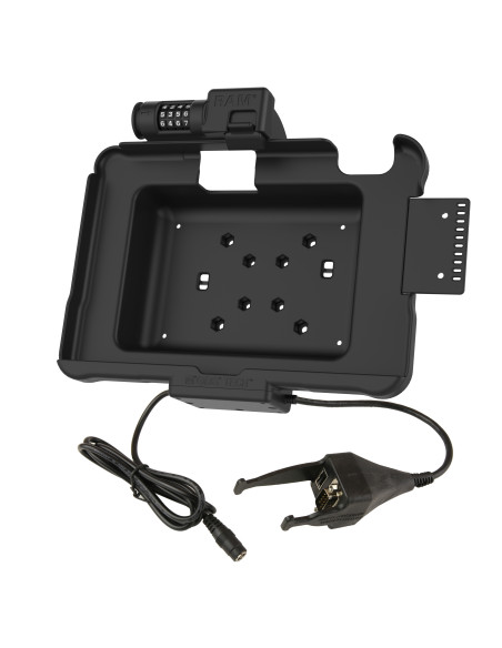 GDS® Combo Locking Power + Data & DB9 Dock for Zebra ET5x 10.1" Series