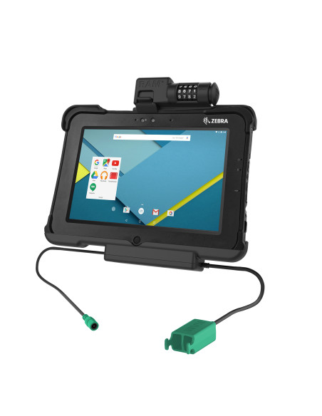 GDS® Combo Locking Power + Dual USB Dock for Zebra XSLATE L10