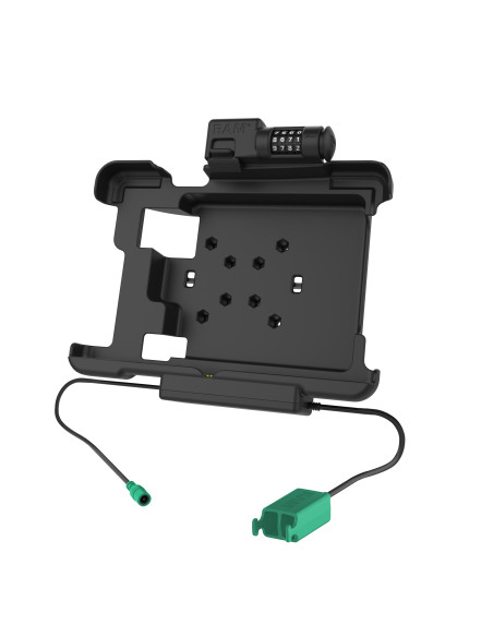 GDS® Combo Locking Power + Dual USB Dock for Zebra XSLATE L10