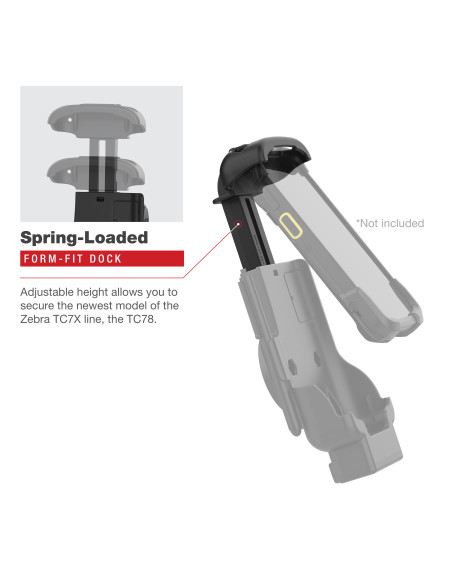 RAM® Form-Fit Holder for Zebra TC73 & TC78 RAM® Form-Fit Holder for Zebra TC73 & TC78