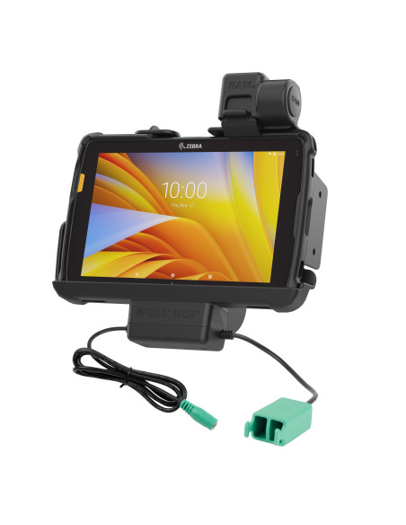 RAM® Tough-DockT Power + Dual USB with Latch for Zebra ET4x 8" Tablet RAM® Tough-DockT Power + Dual USB with Latch for Zebra ET4x 8" Tablet