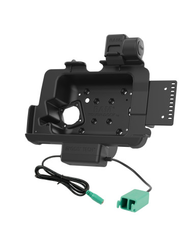 RAM® Tough-DockT Power + Dual USB with Latch for Zebra ET4x 8" Tablet