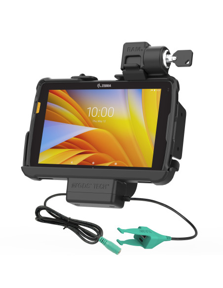 Locking RAM® Tough-DockT Power + USB-C & USB-A for Zebra ET4x 8" Tablet Locking RAM® Tough-DockT Power + USB-C & USB-A for Zebra ET4x 8" Tablet