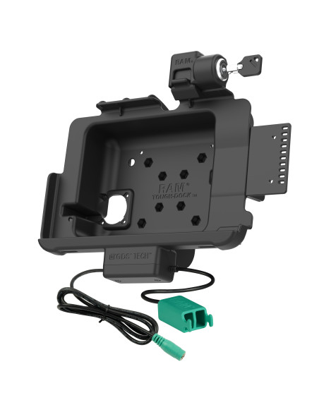 Locking RAM® Tough-DockT Power + Dual USB for Zebra ET4x 10" Tablet Locking RAM® Tough-DockT Power + Dual USB for Zebra ET4x 10" Tablet