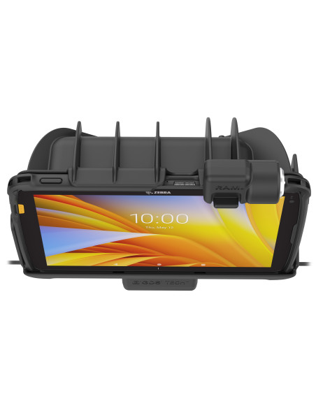 Locking RAM® Tough-DockT Power + Dual USB for Zebra ET4x 10" Tablet Locking RAM® Tough-DockT Power + Dual USB for Zebra ET4x 10" Tablet