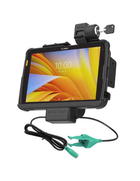 Locking RAM® Tough-DockT Power + USB-C & USB-A for Zebra ET4x 10" Tablet Locking RAM® Tough-DockT Power + USB-C & USB-A for Zebra ET4x 10" Tablet