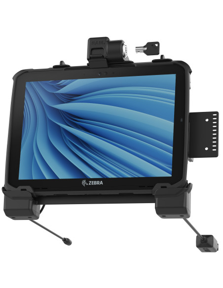 RAM® Power + Dual USB Locking Dock for Zebra ET8x 2-in-1 Tablet RAM® Power + Dual USB Locking Dock for Zebra ET8x 2-in-1 Tablet