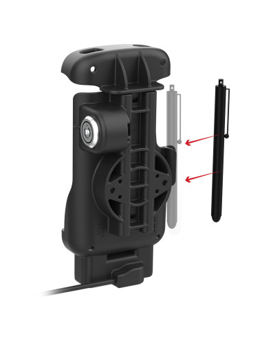 RAM® Locking Form-Fit Powered Dock for Zebra TC22 & TC27 without Boot