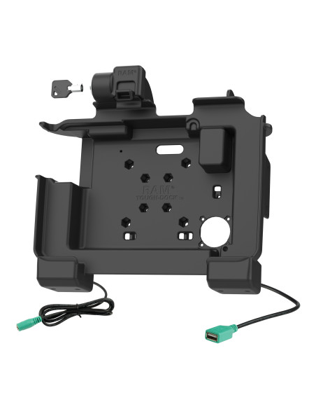 RAM® Power + Data Locking Dock for Zebra ET6x - Heated Pins RAM® Power + Data Locking Dock for Zebra ET6x - Heated Pins