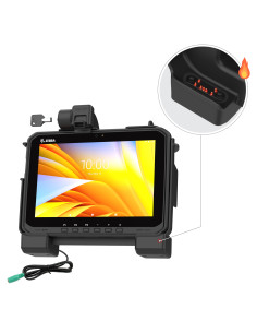 RAM® Powered Locking Dock for Zebra ET6x - Heated Pins