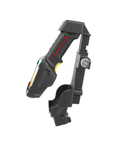 RAM® Locking Powered Dock + Single USB-A for Zebra TC8300 - Heated Pins