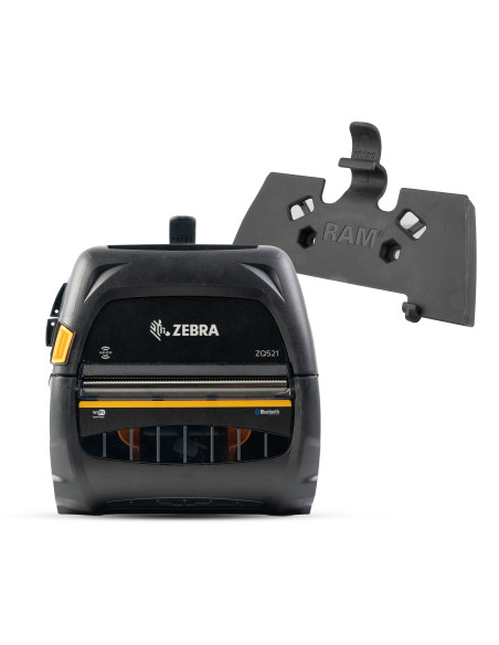 RAM® Quick Release Printer Holder for Zebra ZQ521 Series RAM® Quick Release Printer Holder for Zebra ZQ521 Series