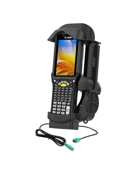 RAM® Powered Dock + Single USB-A for Zebra MC9400 & MC9300 RAM® Powered Dock + Single USB-A for Zebra MC9400 & MC9300
