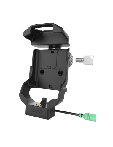 RAM® Key-Locking Form-Fit Powered Dock for Zebra TC70, 72, 75 & 77