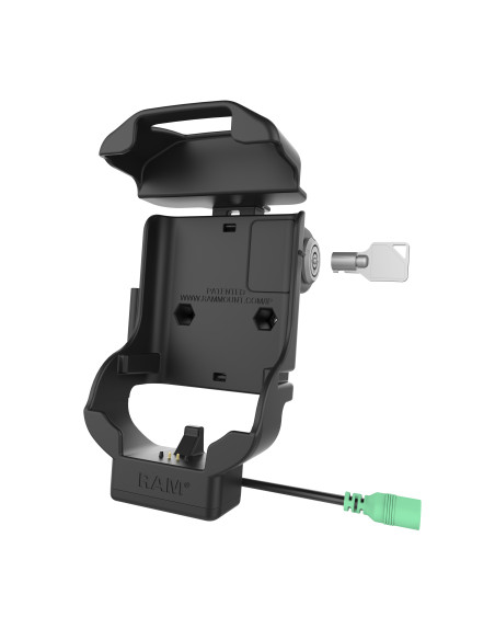 RAM® Key-Locking Form-Fit Powered Dock for Zebra TC70, 72, 75 & 77 RAM® Key-Locking Form-Fit Powered Dock for Zebra TC70, 72, 75 & 77
