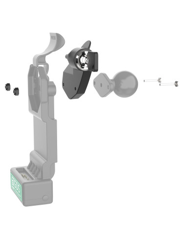 GDS® Uni-ConnT Right Facing Lock Adapter for Snap-In Docks & Holders