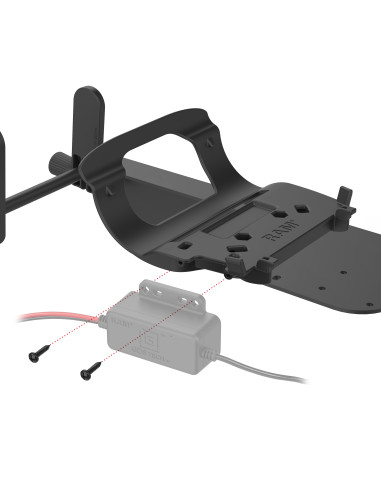 RAM® Printer Mount with Paper Feed for Zebra ZQ630 Series