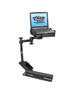 RAM® No-DrillT Laptop Mount for '03-06 Dodge Sprinter van + More 2
