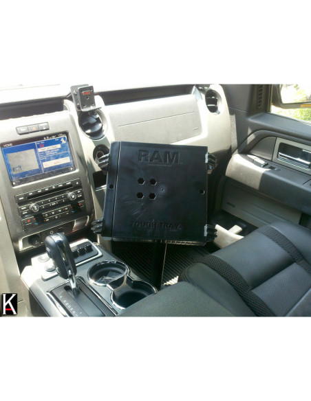 RAM® Laptop Mount with Adjust-A-PoleT for '04-14 Ford F-150 + More