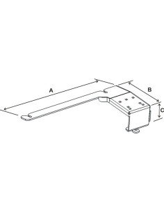 RAM® No-DrillT Vehicle Base for '00-05 Chevy Impala + More 2