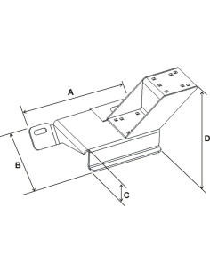 RAM® No-DrillT Vehicle Base for '94-12 Ford Ranger + More 2