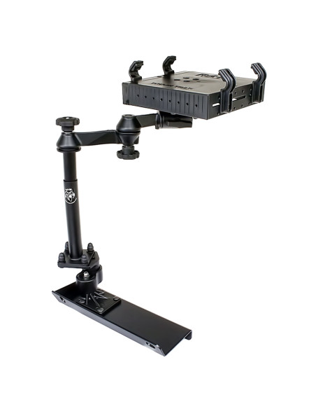 RAM® No-DrillT Laptop Mount for '04-11 Chevy Colorado Crew Cab + More