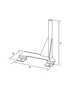 RAM® No-DrillT Vehicle Base for Ford E-Series Van 2