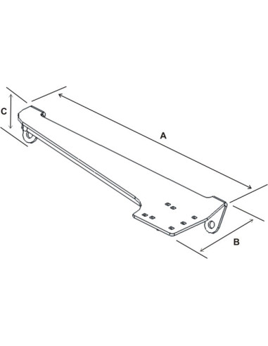 RAM® No-DrillT Vehicle Base for '00-06 Toyota Tundra + More