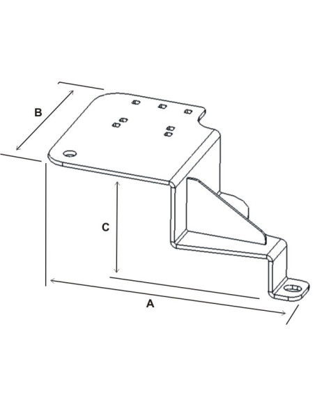 RAM® No-DrillT Vehicle Base for '02-12 Jeep Liberty + More