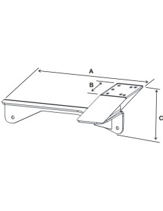 RAM® No-DrillT Vehicle Base for '06-10 Dodge Charger (Non-Police) + More 2