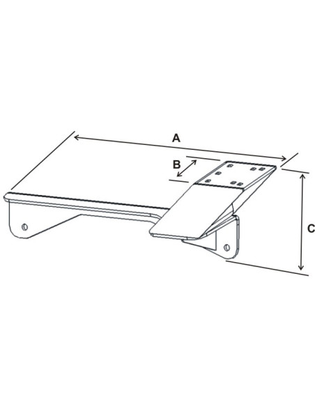RAM® No-DrillT Vehicle Base for '06-10 Dodge Charger (Non-Police) + More