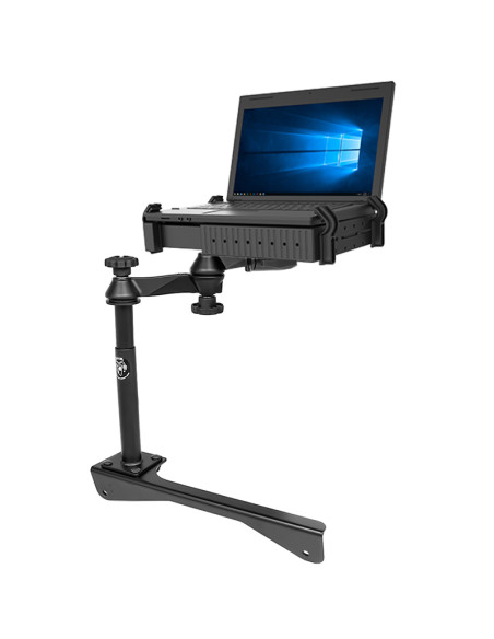 RAM® No-DrillT Laptop Mount for '06-10 Dodge Charger (Police) + More