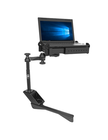 RAM® No-DrillT Laptop Mount for '06-10 Dodge Charger (Non-Police) + More