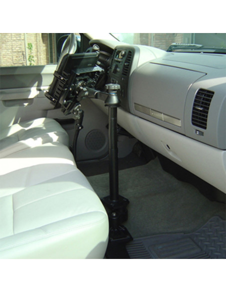 RAM® No-DrillT Laptop Mount for '07-13 Chevrolet Silverado + More