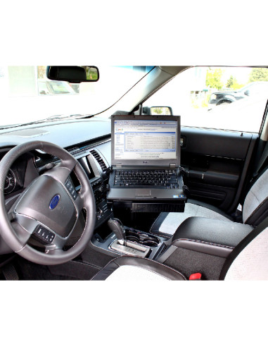 RAM® No-DrillT Laptop Mount for '08-12 Ford Taurus + More