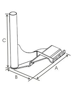 RAM® No-DrillT Vehicle Base for '98-07 Volkswagen Beetle 2