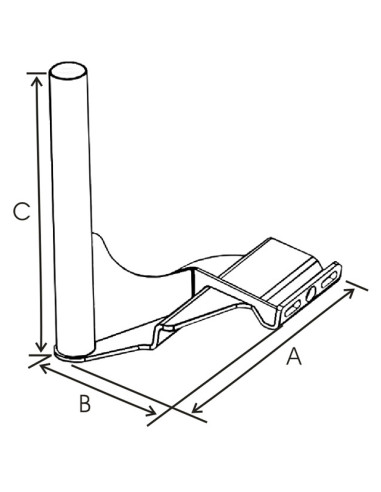 RAM® No-DrillT Vehicle Base for '98-07 Volkswagen Beetle