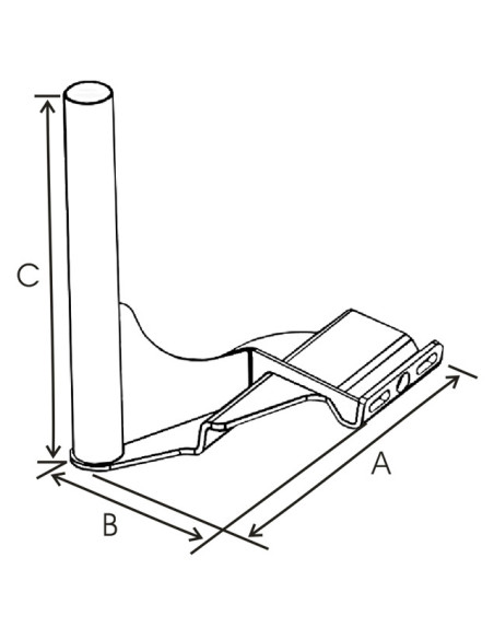 RAM® No-DrillT Vehicle Base for '98-07 Volkswagen Beetle