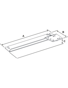 RAM® No-DrillT Vehicle Base for '10-13 Ford Transit Connect + More 2