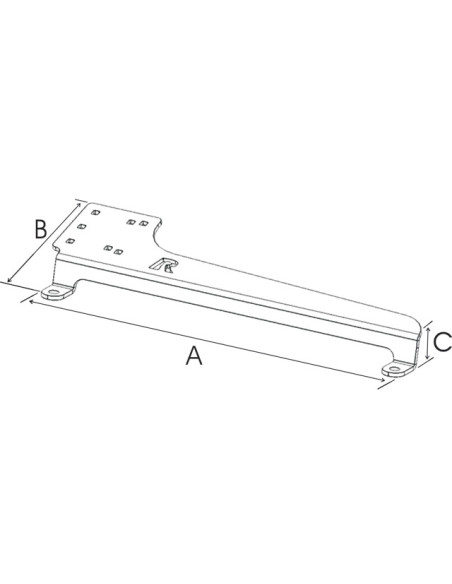 RAM® No-DrillT Vehicle Base for '14-15 Toyota Prius C + More