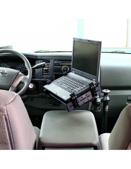 RAM® No-DrillT Laptop Mount for '07-21 Toyota Tundra + More