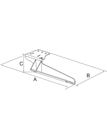 RAM® No-DrillT Vehicle Base for '99-16 Ford F-250 - 750 + More RAM® No-DrillT Vehicle Base for '99-16 Ford F-250 - 750 + More