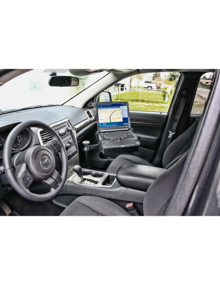 RAM® No-DrillT Laptop Mount for Dodge Durango & Jeep Grand Cherokee