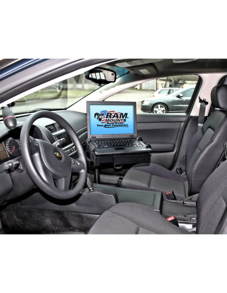 RAM® No-DrillT Laptop Mount for '11-13 Chevy Caprice