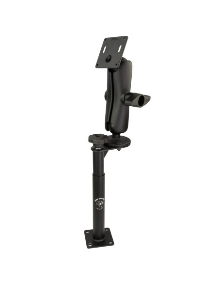 RAM® Tele-PoleT with 8" & 9" Poles and 75mm VESA Mount
