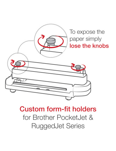 RAM® Form-Fit Printer Holder for Brother PocketJet Series