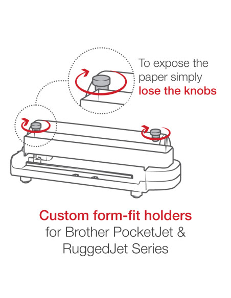 RAM® Form-Fit Printer Holder for Brother PocketJet Series RAM® Form-Fit Printer Holder for Brother PocketJet Series
