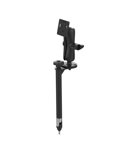 RAM® 12" Upper Flange Pole with D Size 75x75mm VESA Mount